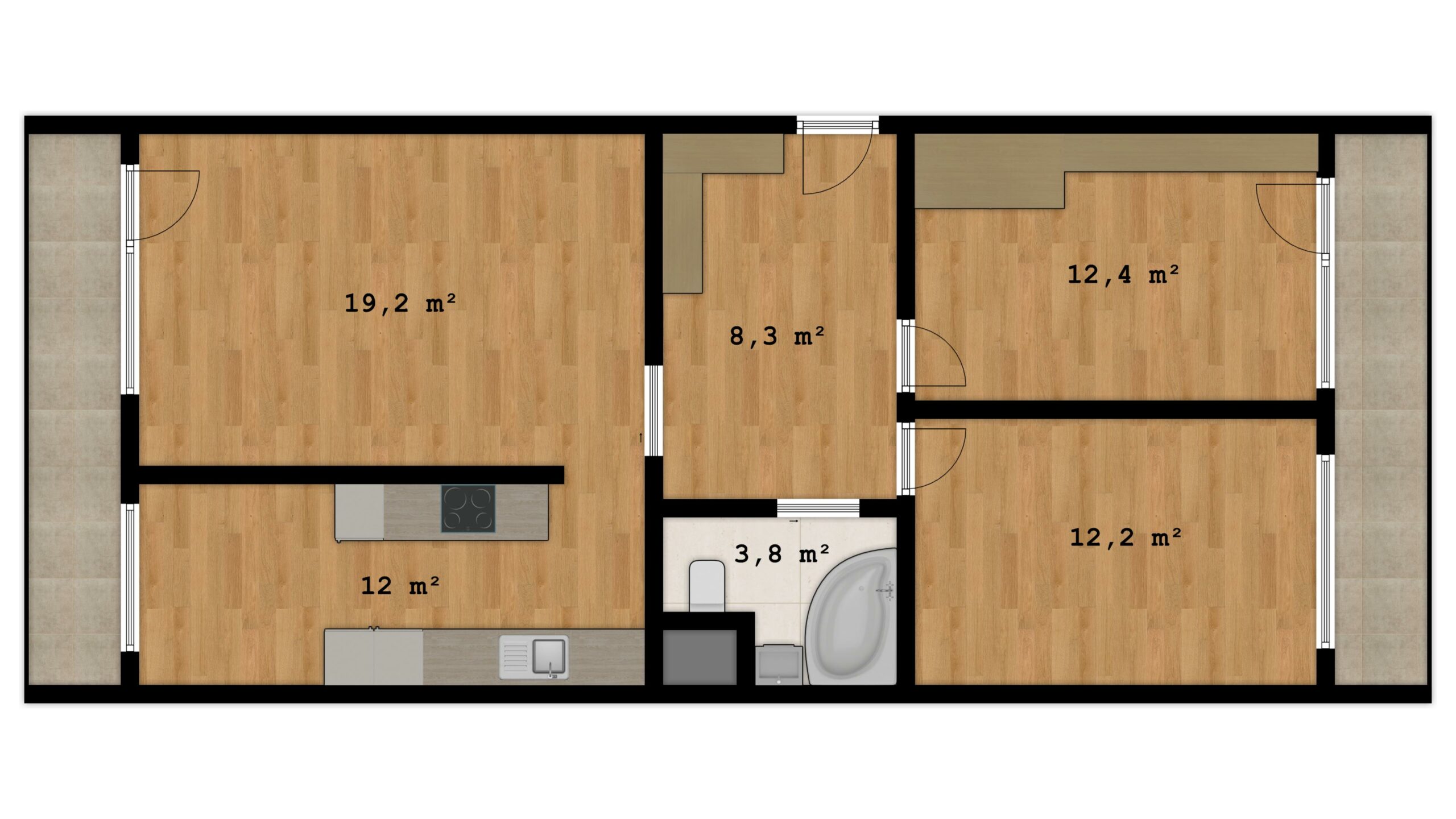 Plánek_2D_výměry_Havlíčkova